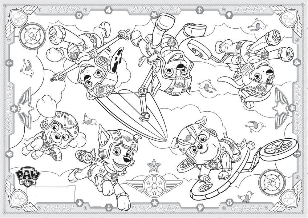 Mandala Paw Patrol Mandalas