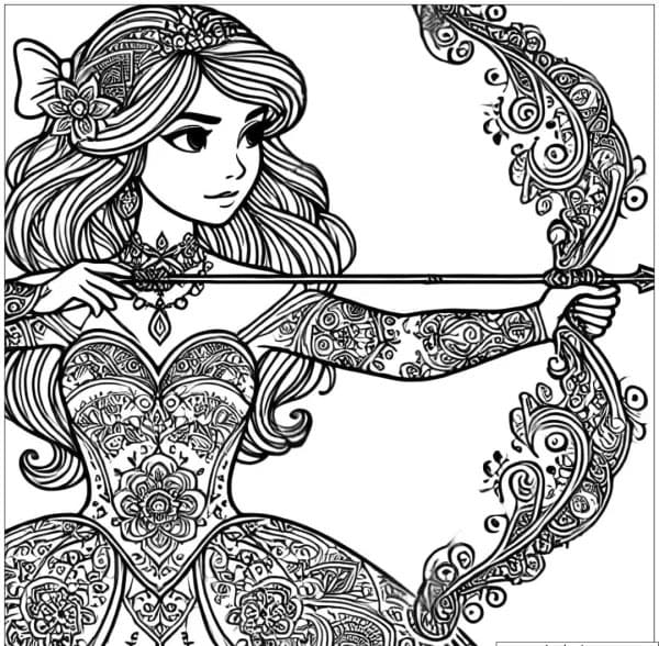 Awesome Mandala Disney Coloring Page Mandalas