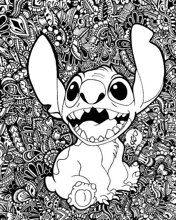 Free Mandala Stitch Coloring Page Mandalas