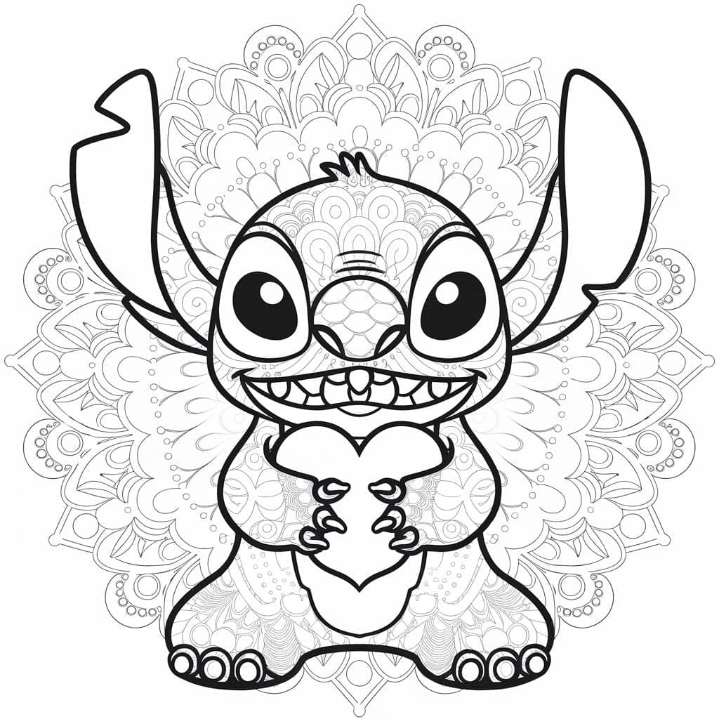 Great Mandala Stitch Coloring Page Mandalas