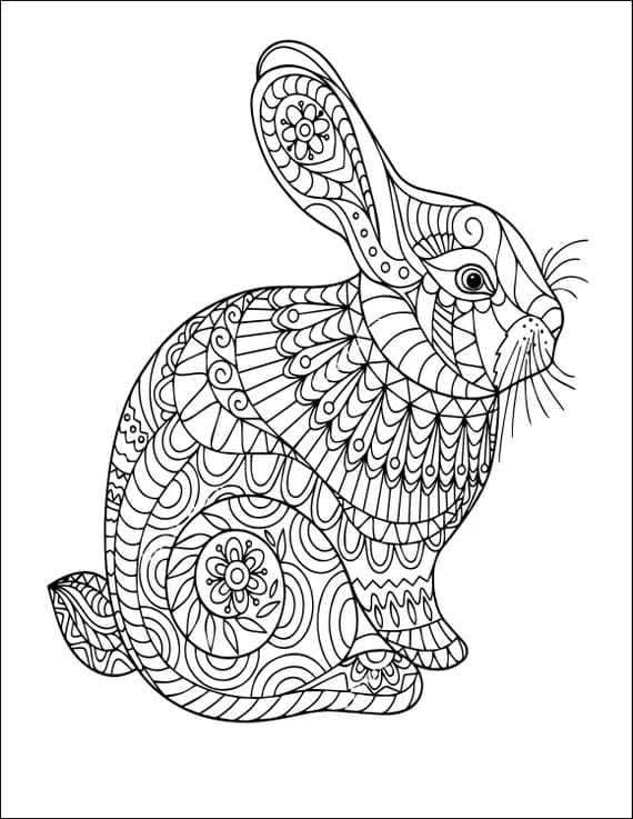 Image Free Mandala Easter Coloring Page Mandalas