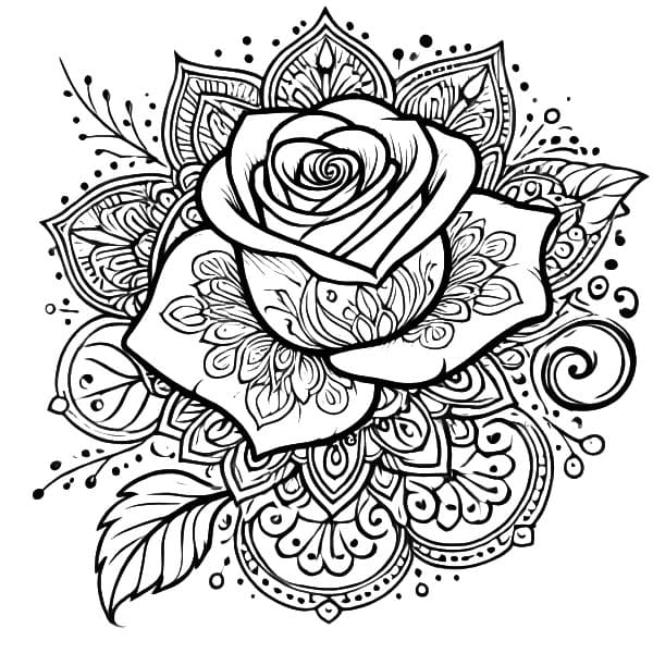 Perfect Mandala Disney Coloring Page Mandalas