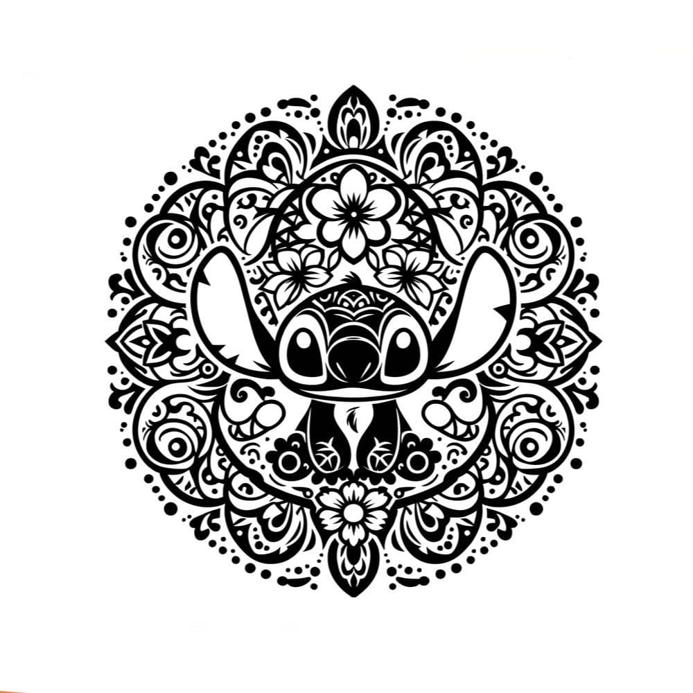 Mandala Stitch Coloring Pages Mandalas