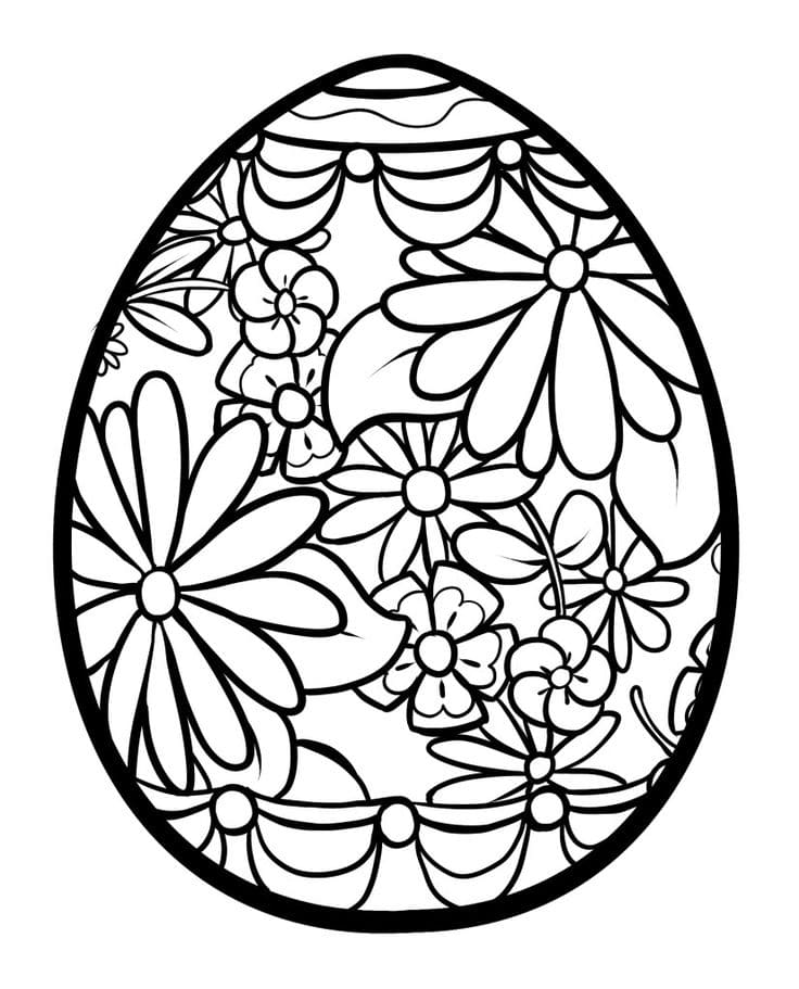 Special Mandala Easter Coloring Page Mandalas