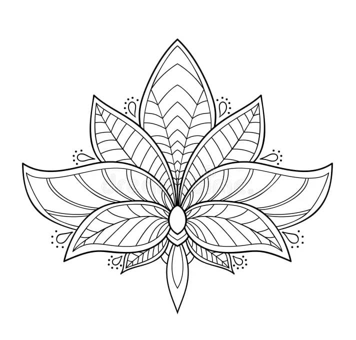 Free Lotus Mandala Coloring Page Mandalas