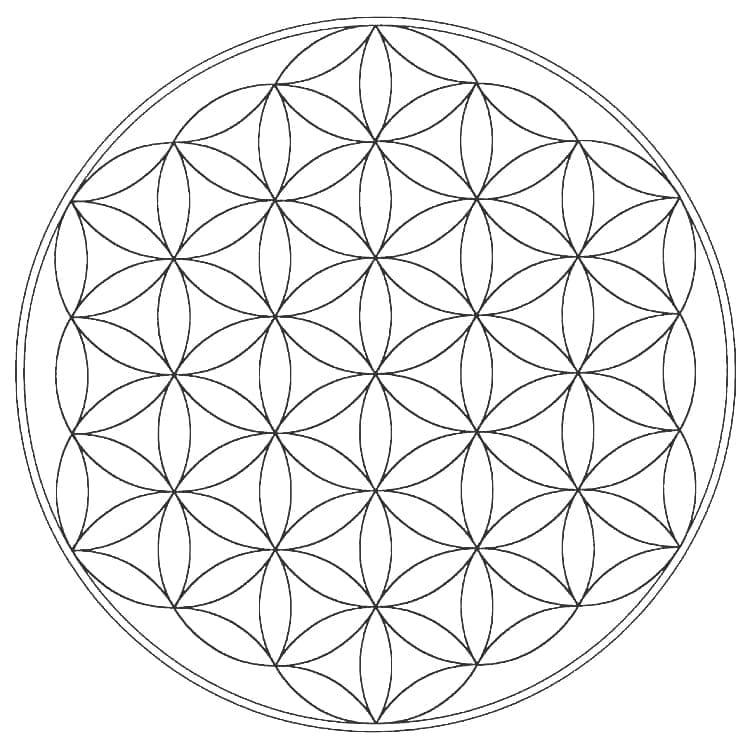 Free Mandala Geometric For Adult Coloring Page Mandalas