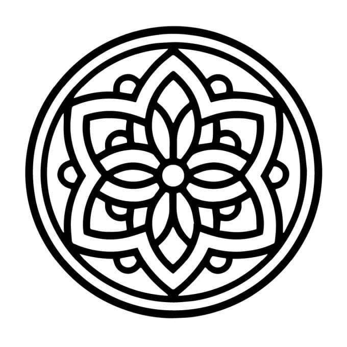 Lotus Mandala Coloring Pages Mandalas