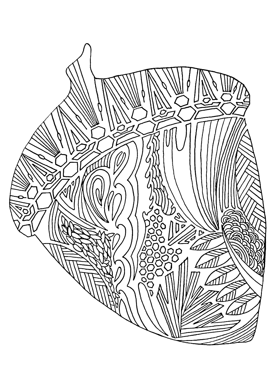Printable Fall Mandala Free Coloring Page Mandalas