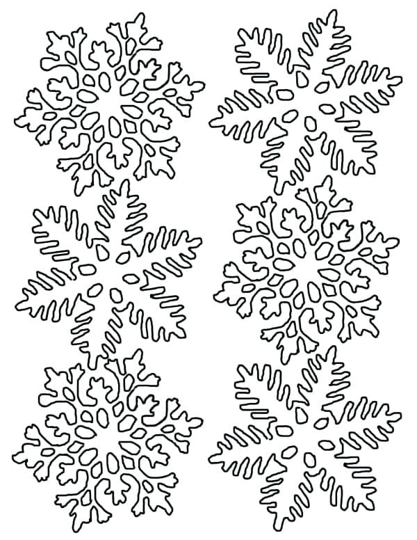Perfect Snowflake Mandala Coloring Page Mandalas