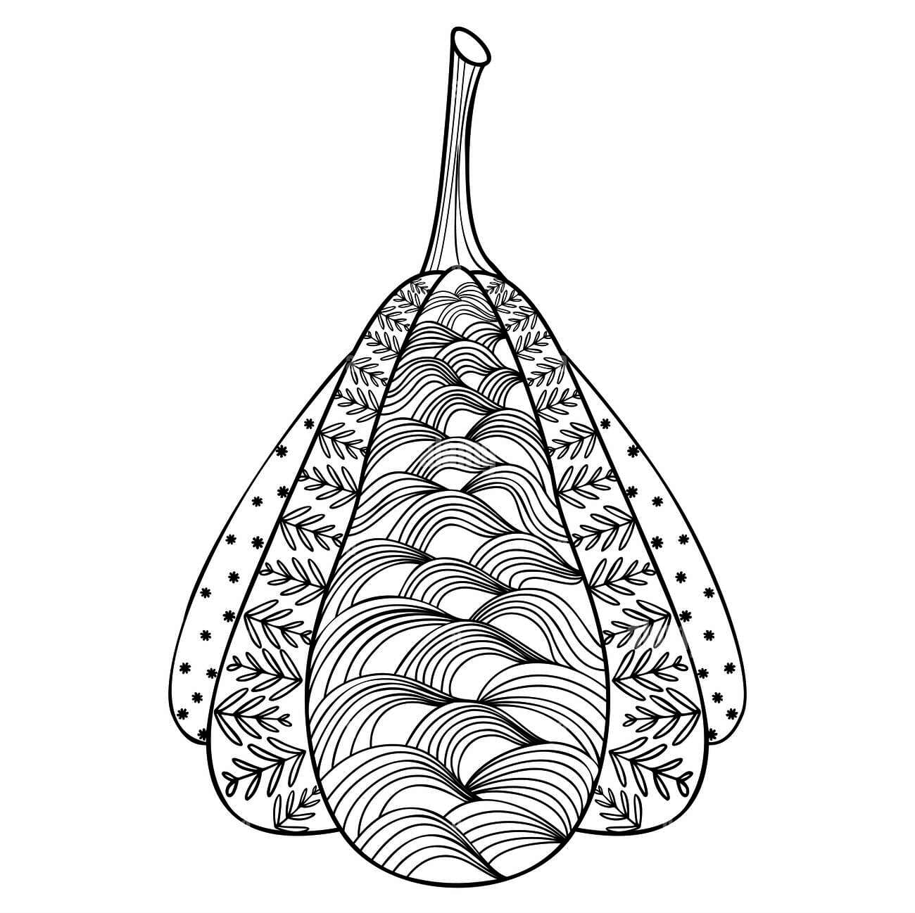 Pictures Pumpkin Mandala Coloring Page Mandalas
