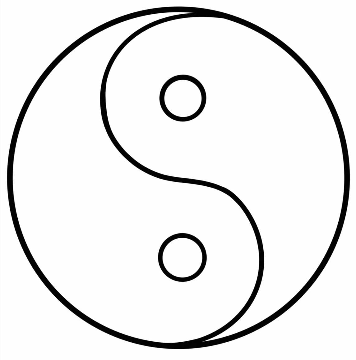 Yin Yang Free Mandala Coloring Page Mandalas