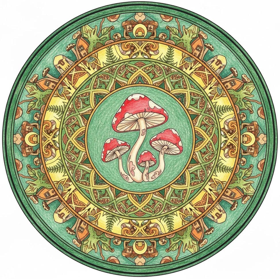  Nature Mandala Templates Mandalas