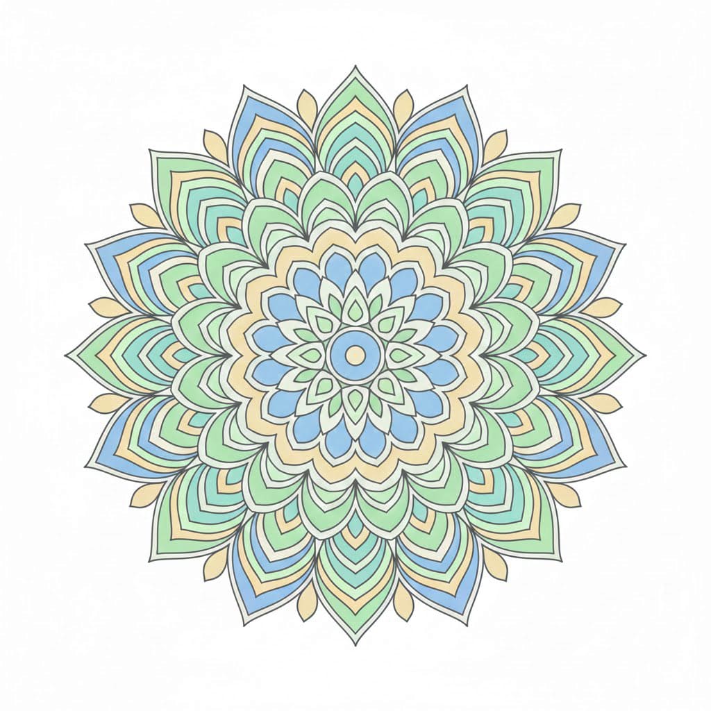 Modern Mandala Templates Mandalas