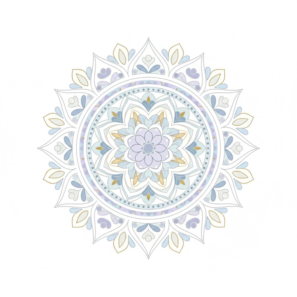 Moonsoft Boho Mandala Template Mandalas