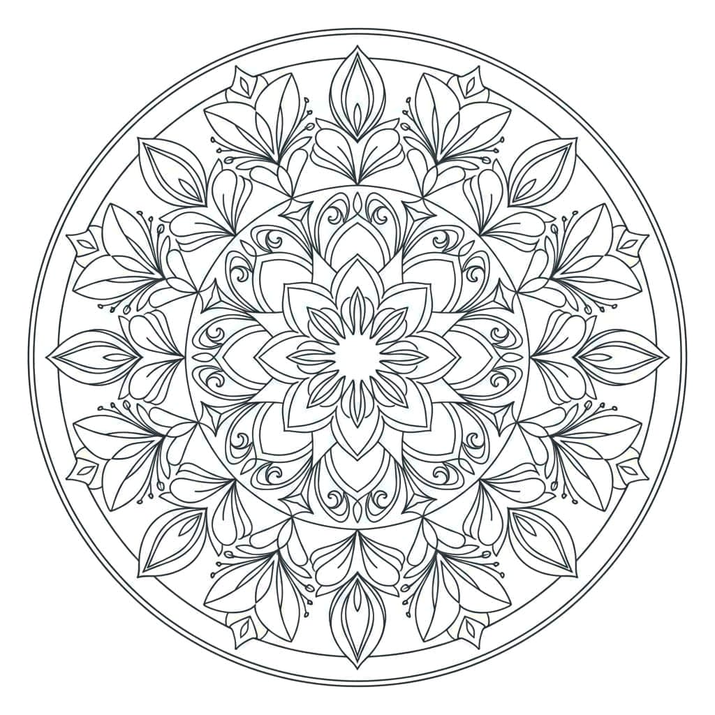 Intricate Mandala Templates Mandalas