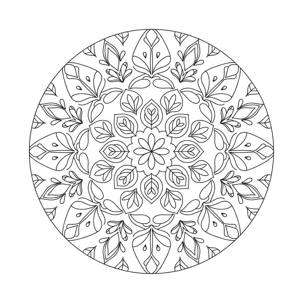 Wild Origin Tribal Mandala Template Mandalas