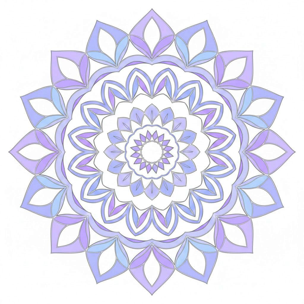 Ethereal Ring Crochet Mandala Template Mandalas