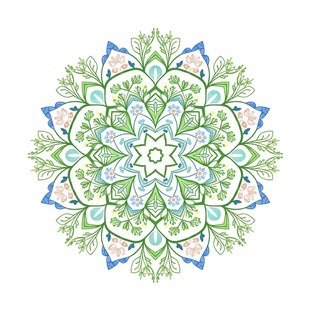 Kaleidoscope Mandala Templates Mandalas