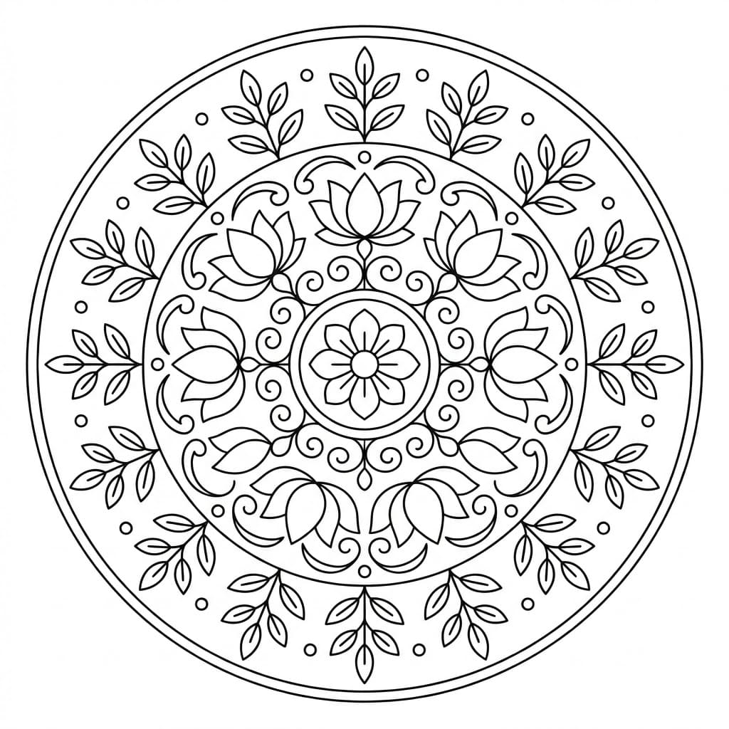 Pure Essence Yantra Mandala Template Mandalas