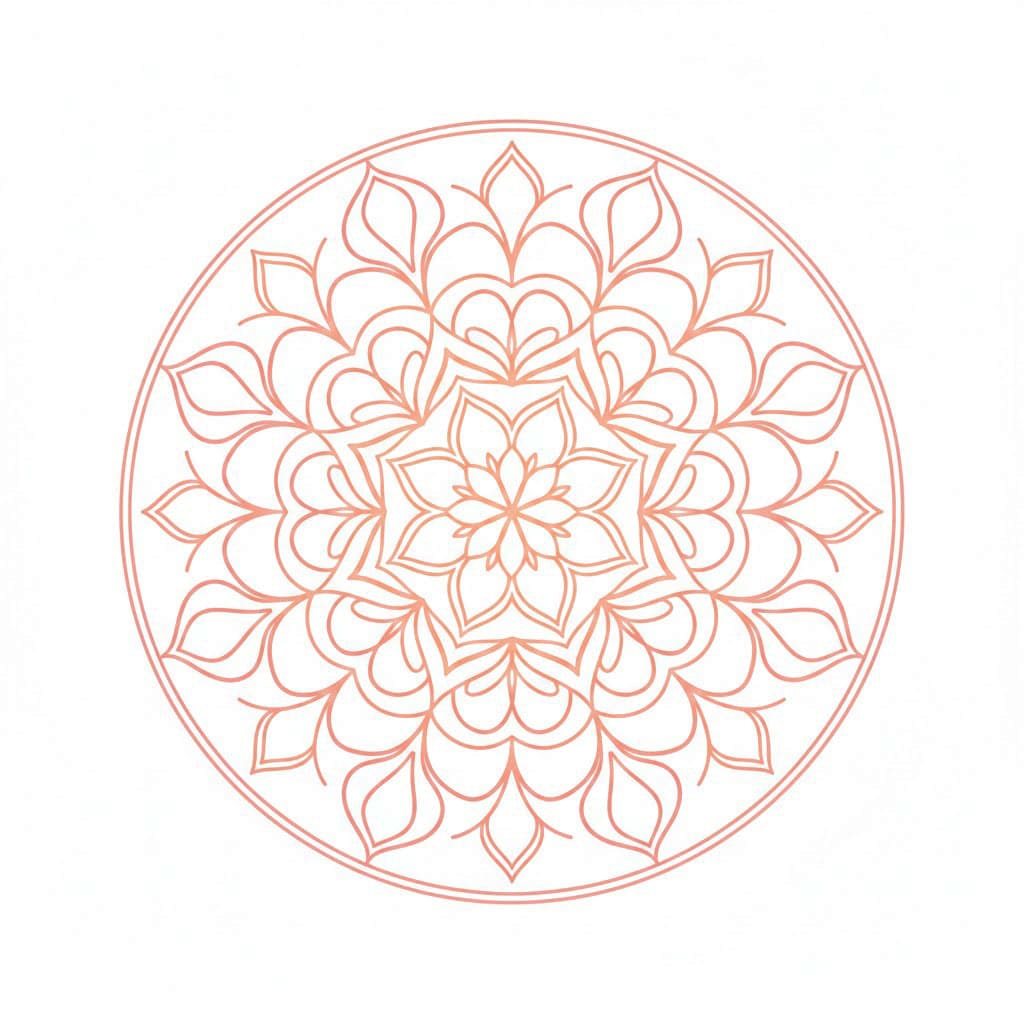 Soft Nirvana Buddhist Mandala Pattern Mandalas