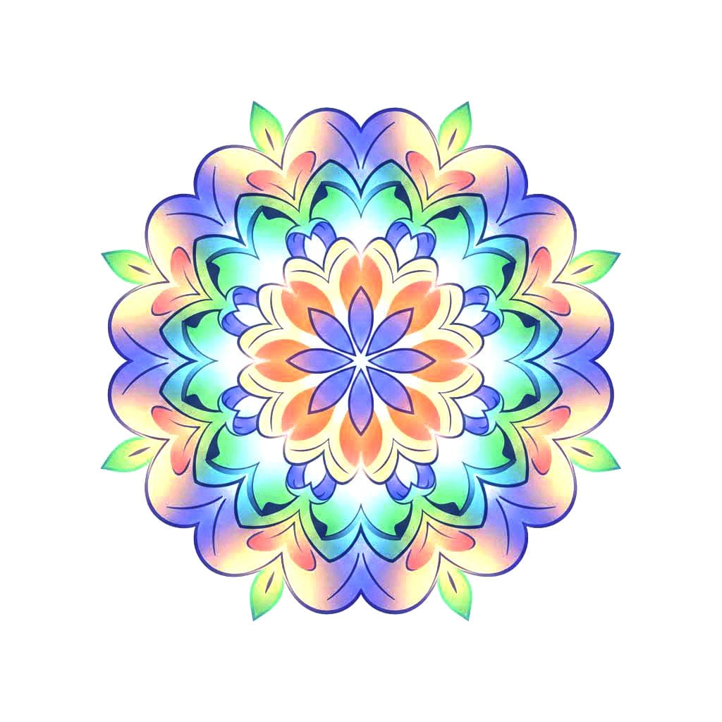 Softlight Dreamy Mandala Template Mandalas