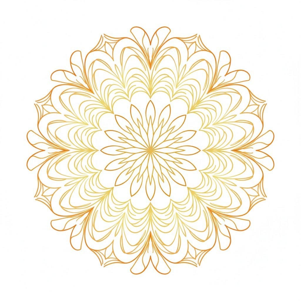 Sunwoven Kaleidoscope Mandala Template Mandalas