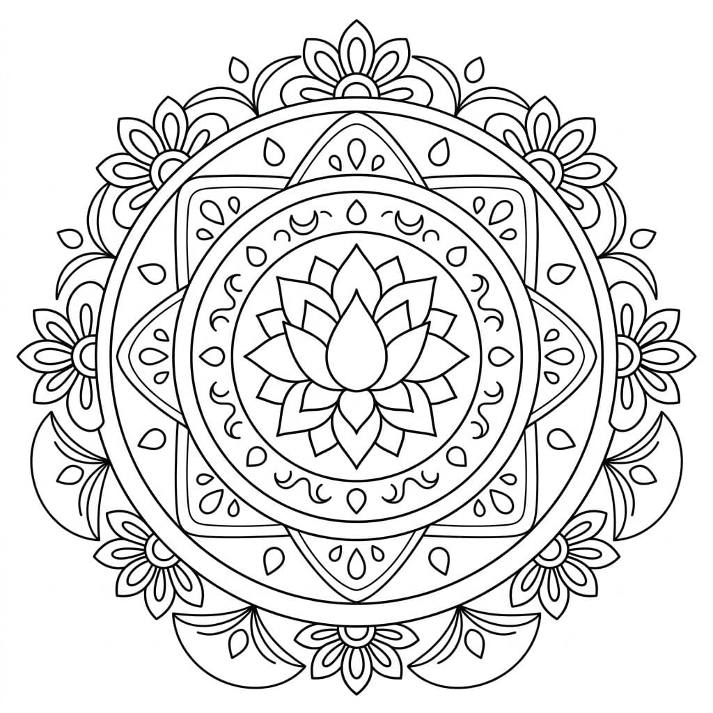 Yantra Mandala Templates Mandalas