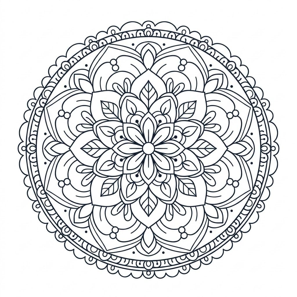 Celestial Bloom Sand Mandala Art & Design Mandalas