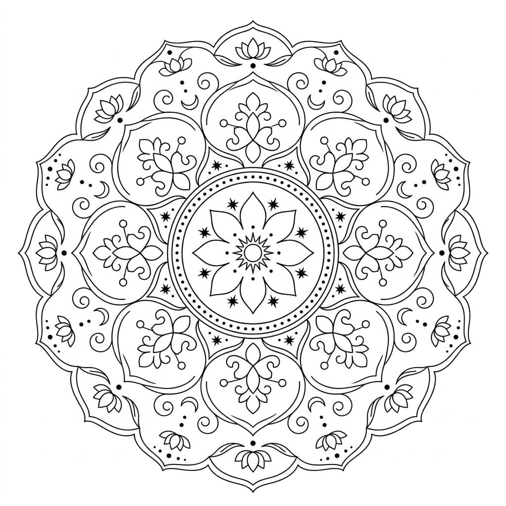 Celestial Thangka Mandala Art Mandalas