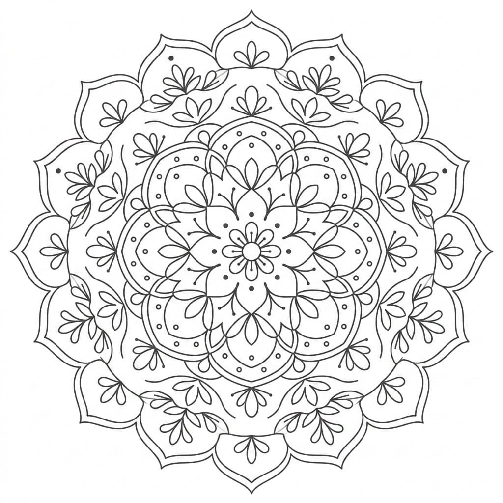 Dream Kolam Mandala Design Mandalas