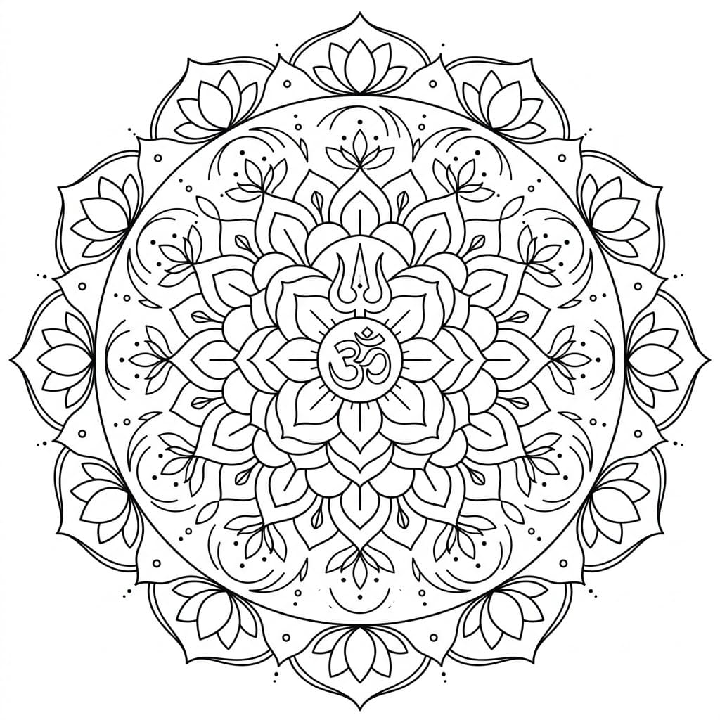 Eternal Shiva Mandala Art Mandalas