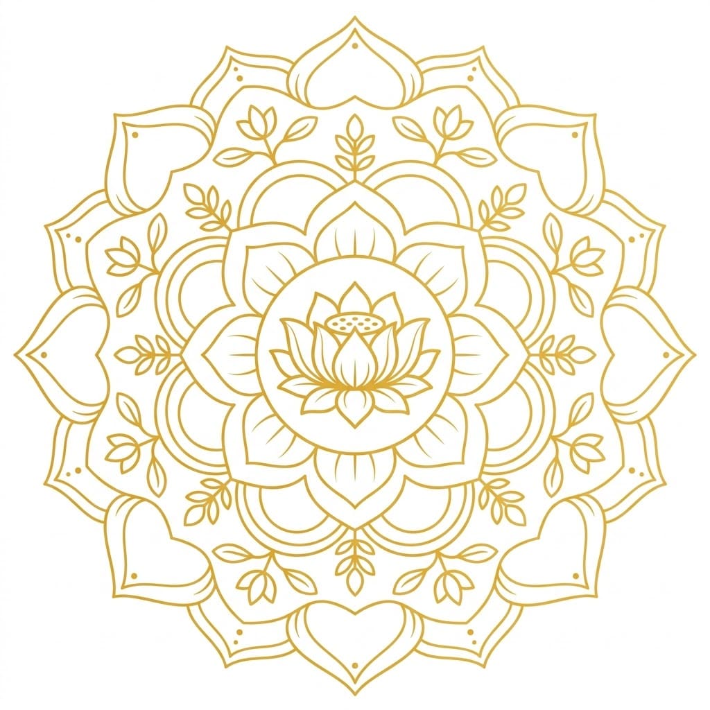 Lotus Mandala Designs Mandalas
