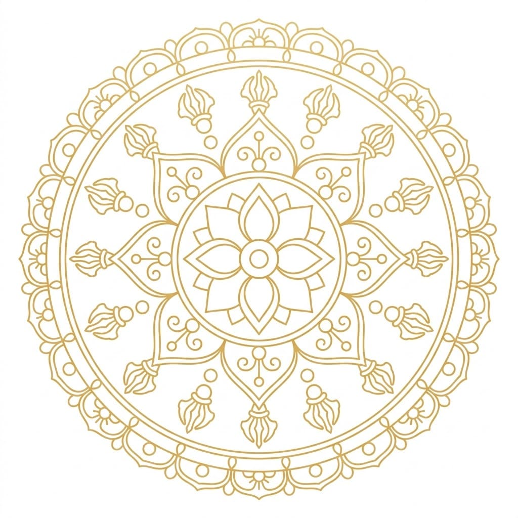 Vajra-Dhatu Mandala Designs Mandalas