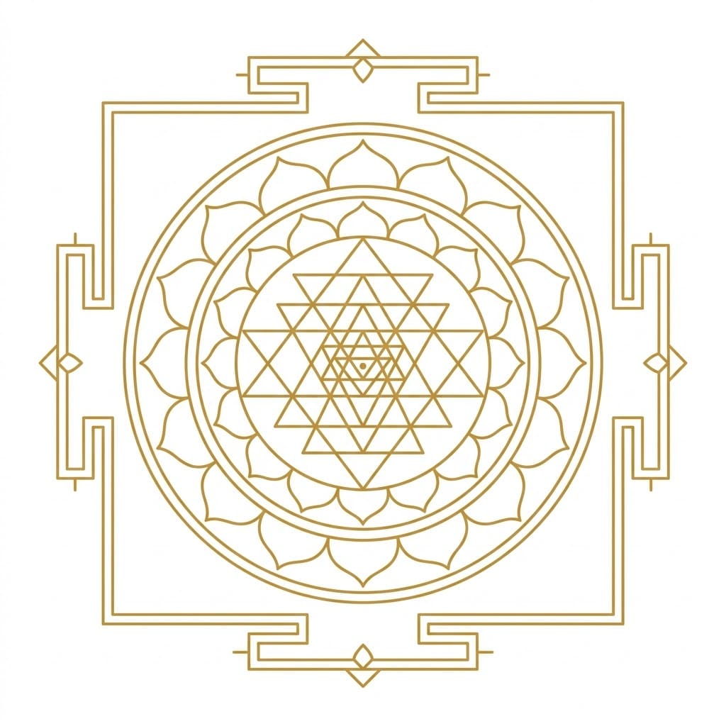 Sri Yantra Mandala Templates Mandalas