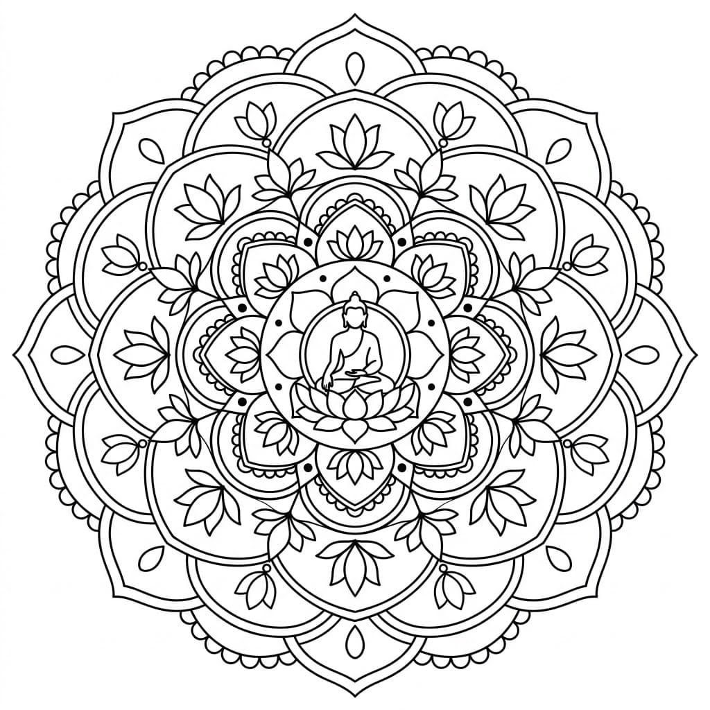 Pure Medicine Buddha Mandala Art Mandalas