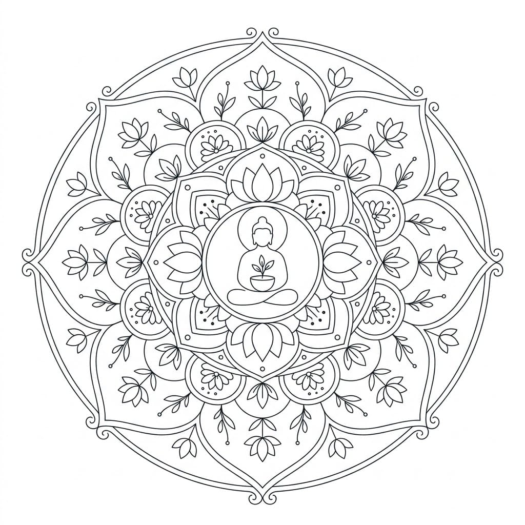 Sacred Medicine Buddha Mandala Art Mandalas