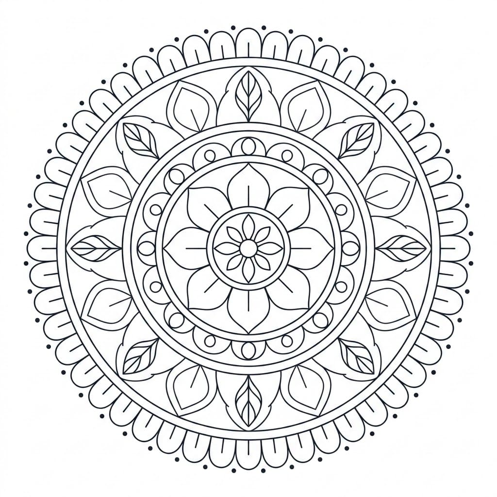 Sacred Orbit Sand Mandala Art & Design Mandalas