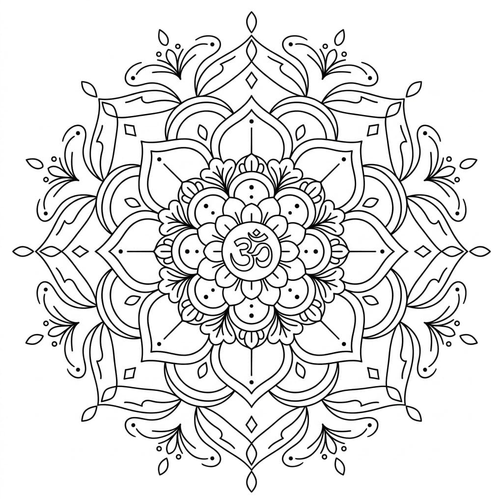 Om Mandala Patterns Mandalas