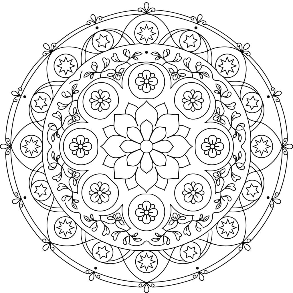 Ancient Chakrasamvara Mandala Pattern Mandalas