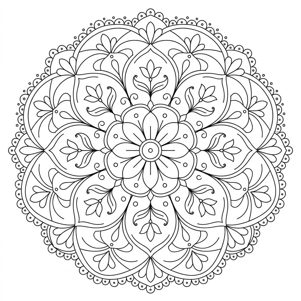 Balance Pattern Mandala Activitie Mandalas