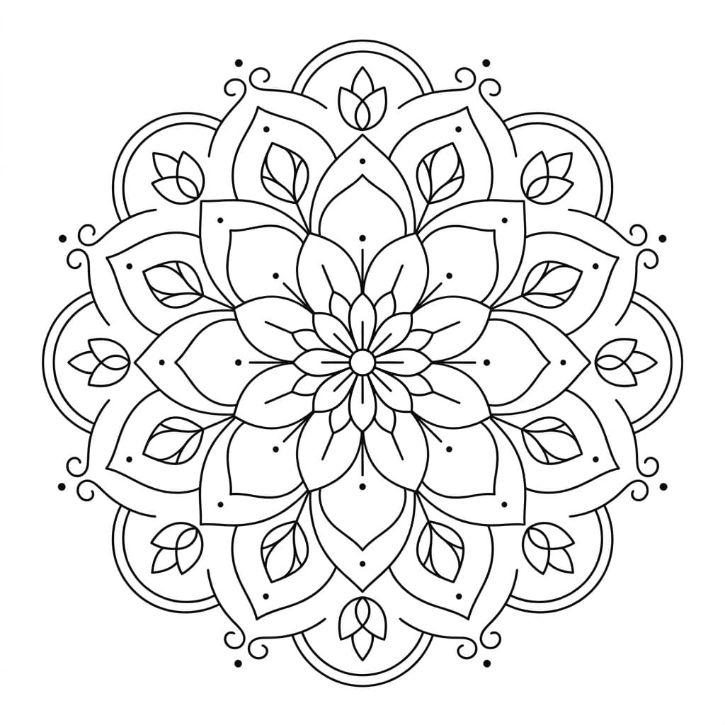 Balanced Moji Mandala Art Mandalas