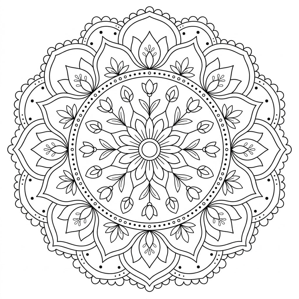 Bliss Pattern Mandala Activitie Mandalas