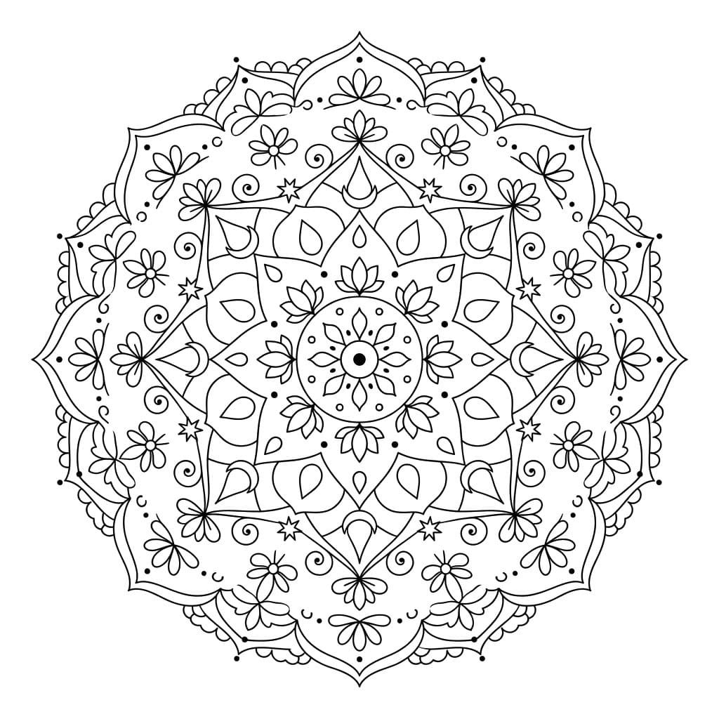Celestial Chakrasamvara Mandala Pattern Mandalas