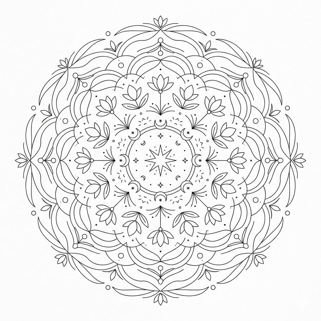 Celestial Name Mandala Personalization Tool Mandalas