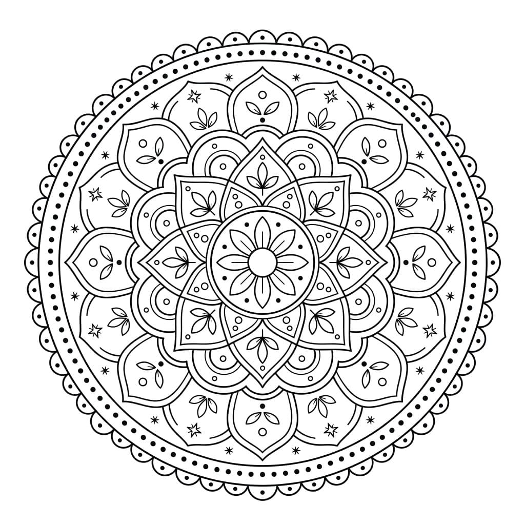 Divine Chakrasamvara Mandala Pattern Mandalas