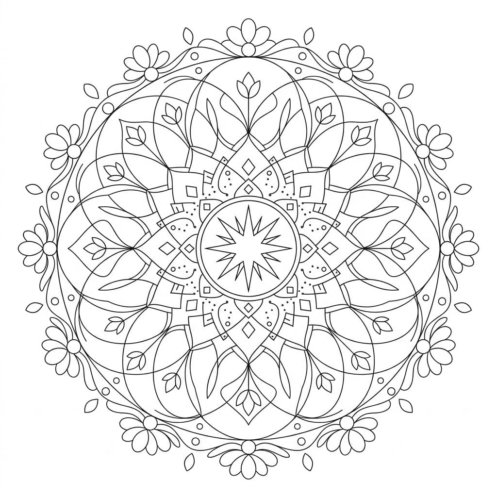 Divine Geometry Mandala Exercise Mandalas