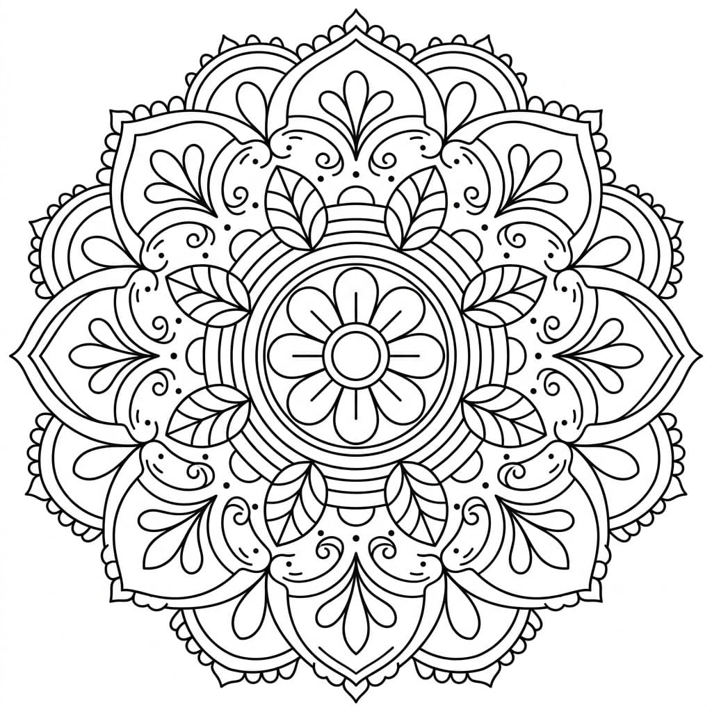 Dream Teaching Mandala Template Mandalas
