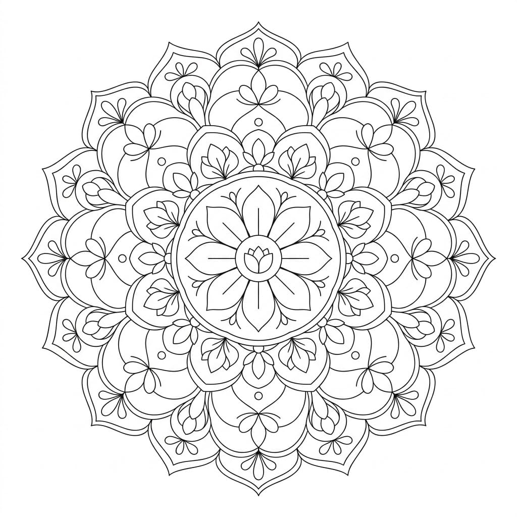 Dreamlike Shi-Tro Mandala Art Mandalas