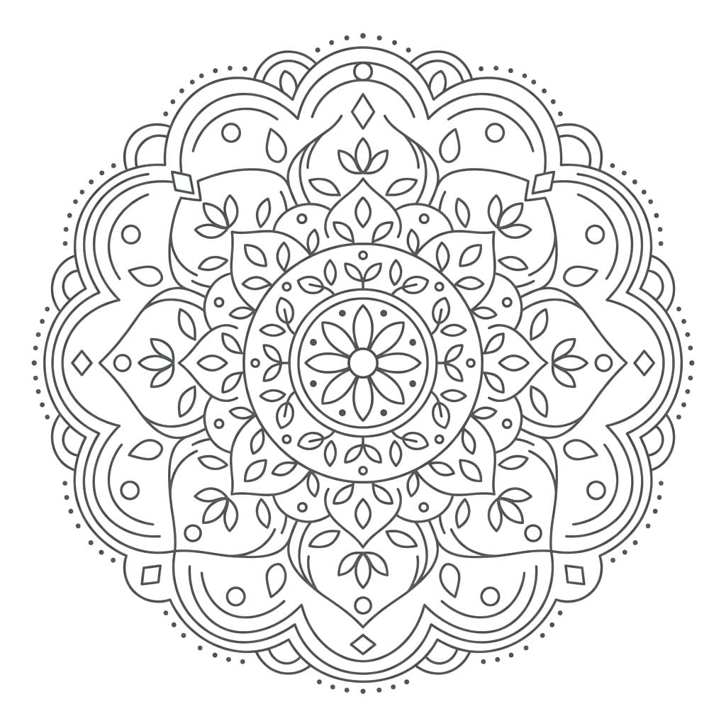 Drift Element Mandala Science Design Mandalas
