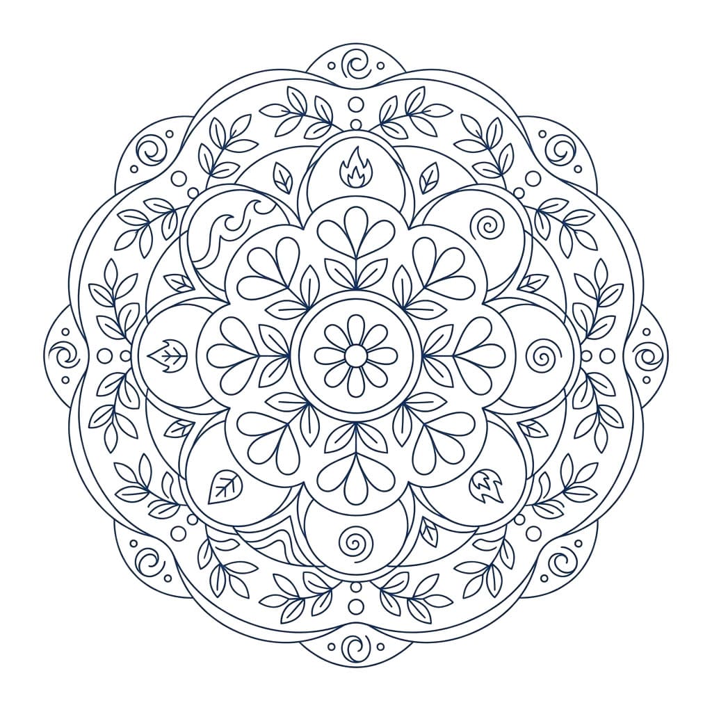 Echo Element Mandala Science Design Mandalas